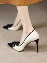 Glymoria New French Style Bow High Heels, Elegant Women Stiletto Pointed Toe Pumps, Fast Shipping Within Days